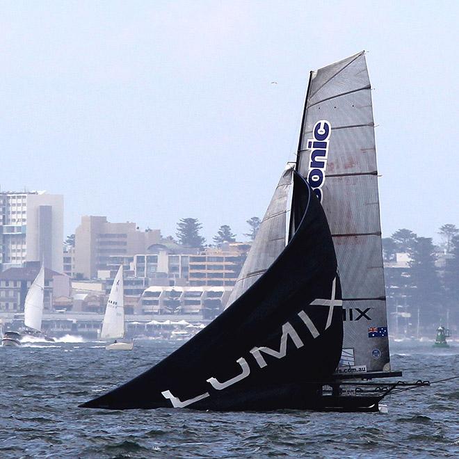 The moment Lumix race came undone © Frank Quealey